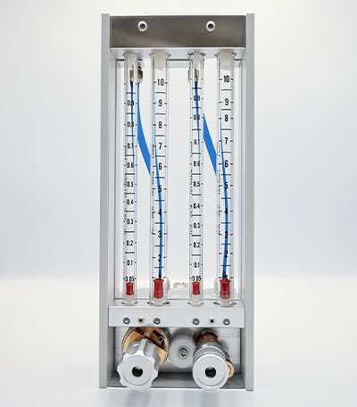 Flowmeter O₂ N₂O Four tube